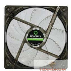 GameMax Вентилятор для компьютера 120х120х25 GameMAX, GMX-WF12W, 12В,(подшипник скольжения),в пластиковой уп
