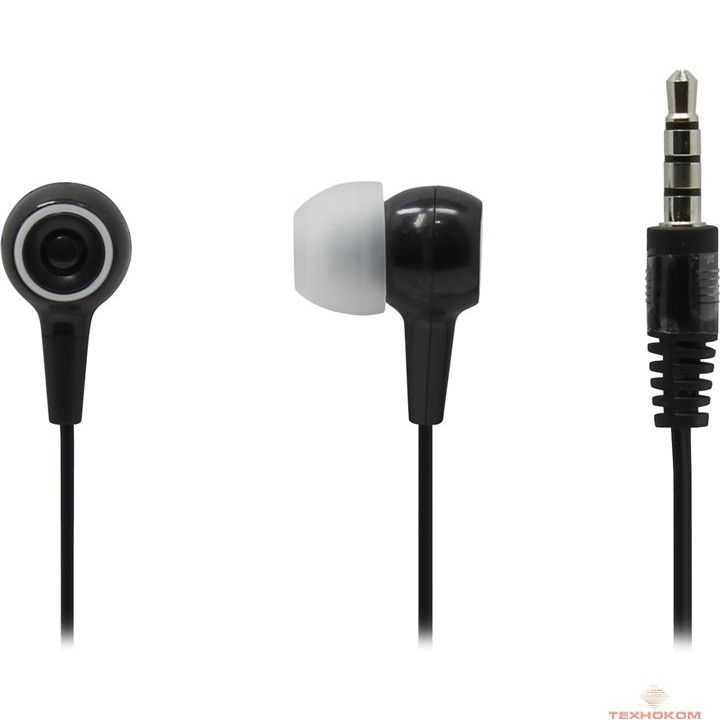 Гарнитура ES-10 Dialog с кнопкой ответа для мобильных устройств, черная