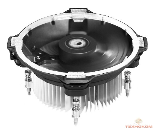 Cooler ID-Cooling DK-03 HALO-W LED PWM 100W/PWM/ White LED /Intel 115*