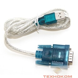 5bites UA-AMDB9-012 Кабель-адаптер  USB2.0/AM -> RS232(DB9)/M, 1.2м.