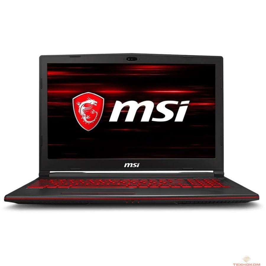 MSI GL63 8RC-466RU [9S7-16P612-466] Black 15.6" {FHD i7-8750H/8Gb/1Tb+128Gb SSD/GTX1050 2Gb/W10}