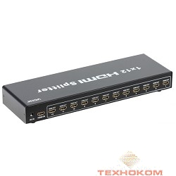VCOM DD4112 Разветвитель HDMI Spliitter 1=>12 3D Full-HD 1.4v, каскадируемый