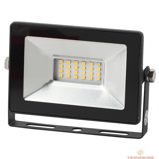 ЭРА Б0036379 Прожектор светодиодный LPR-20-6500К SMD ECO SLIM {20W, 6500К, прозрачное стекло}