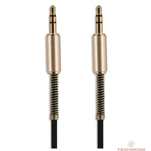 Belsis Кабель Jack 3.5 mm - Jack 3.5 mm,  вилка - вилка, 1.0 м, черный, стерео (BS3012)
