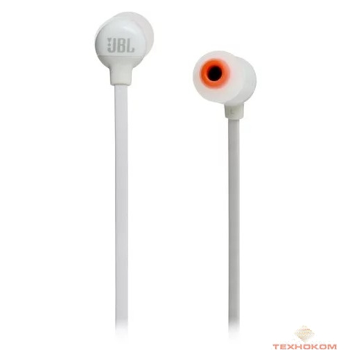 JBL T110BT WHT белый беспроводные bluetooth (шейный обод)