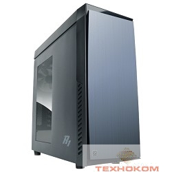 MidiTower Zalman R1 (без БП) { боковое окно, ATX} черный