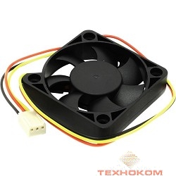 5bites F5010S-3 Вентилятор  50 x 50 x 10мм, подшипник скольжения, 4500RPM, 24dBa, 3 pin