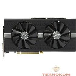 Sapphire  RX 580 8G GDDR5 256b NITRO+ RX 580 8G OC AMD RX580 8192Mb 256b GDDR5 1411/8000 DVI (11265-01-20G) RTL
