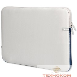 PORTCASE KNP-18GR Чехол для ноутбука   {неопрен, серый, 17-18,4''}