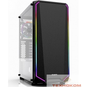 MidiTower Zalman K1 Black без БП { боковое окно, ATX}