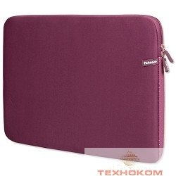 PORTCASE KNP-18DB Чехол для ноутбука  {неопрен, бордо, 17-18,4''}