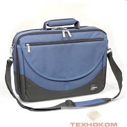 Сумка SUMDEX PON-302(NV)  {нейлон, синяя до 15,6"}