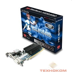 Sapphire Radeon HD6450 1024MB DDR3 HDMI, DVI-D, VGA PCI-E RTL [11190-02-20G]