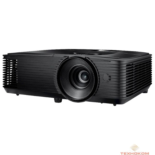 Optoma S322e Проектор {DLP, 3D Ready, SVGA (800*600), 3800 ANSI Lm, 22000:1; 10000ч / 8000ч/5000 (Education /Eco/bright);+/- 40 vertical; VGA IN x1; Composite, USB-A (power 1A); 27 dB; 3 kg ( E1P1A1WB
