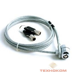 CBR CL-10 { Тросик для ноутбука , Kensington Lock, на ключе, 1.2м, блистер, RTL,00000000174}