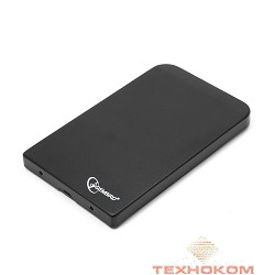 Gembird EE2-U2S-41 Внешний корпус 2.5" Gembird EE2-U2S-41, черный, USB 2.0, SATA, металл