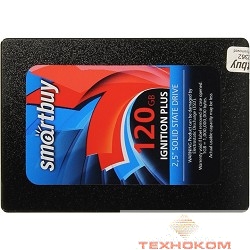Smartbuy SSD 120Gb Ignition Plus SB120GB-IGNP-25SAT3 {SATA3.0, 7mm}