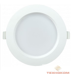 Iek LDVO0-1701-09-3000-K01 Светильник LED ДВО 1701 белый круг 9Вт 3000K IP40 {пластик. корпус, диам 126 мм}