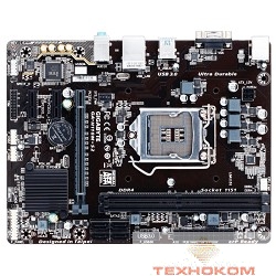 Gigabyte GA-H110M-S2 RTL {S1151, H110, PCI-E, DDR4, D-Sub, ALC887, GBL, mATX}