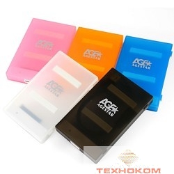 AgeStar 3UBCP1-6G (BLUE) USB 3.0 Внешний корпус 2.5" SATA HDD/SSD AgeStar 3UBCP1-6G (BLUE) USB 3.0, пластик, синий, безвинтовая конструкция
