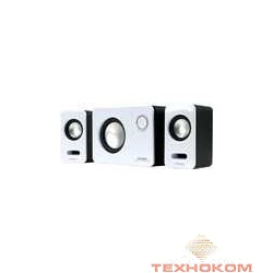 MICROLAB M-600(BT) белые/черные {2.1, 2 колонки + сабвуфер + ПДУ, 40W, 55-20000Hz}