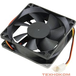 5bites F8025S-3 Вентилятор 80 x 80 x 25мм, подшипник скольжения, 2000RPM, 23dBa, 3 pin