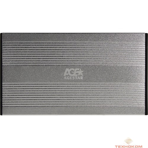 AgeStar 3UB2S USB 3.0 Внешний корпус 2.5" SATAIII, алюминий, серебристый