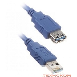 Aopen/Qust Кабель удлинительный USB3.0 Am-Af 1.8m (ACU302-1.8M) [6938510851727]