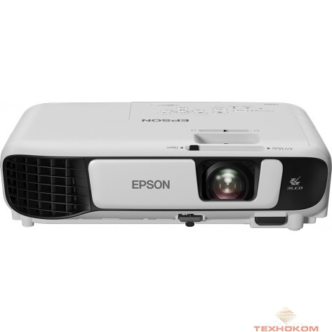Epson EB-S41 [V11H842040] {3xLCD, 3300 люмен, 15000:1, 800x600,D-Sub, HDMI, RCA, S-Video, USB}