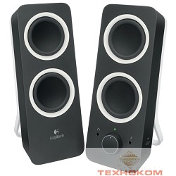 Logitech Z-200 980-000810 Speakers midnight black  {Колонки}
