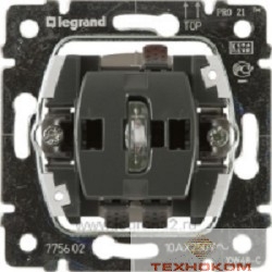 Legrand 775602 Переключатель Galea Life одноклавишный с подсветкой