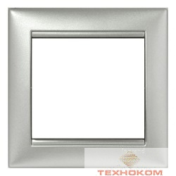 Legrand 770151 Рамка Valena 1 пост алюминий