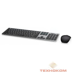 DELL  Premier-KM717 [580-AFQF] Wireless Keyboard + Mouse, black grey
