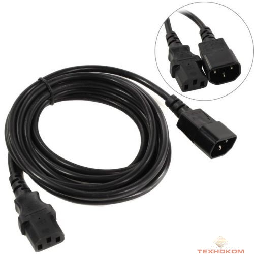 5bites UPS105030 Кабель питания UPS105030 IEC-320-C13 / IEC-320-C14 / 3G*0.50MM / VDE / 3M