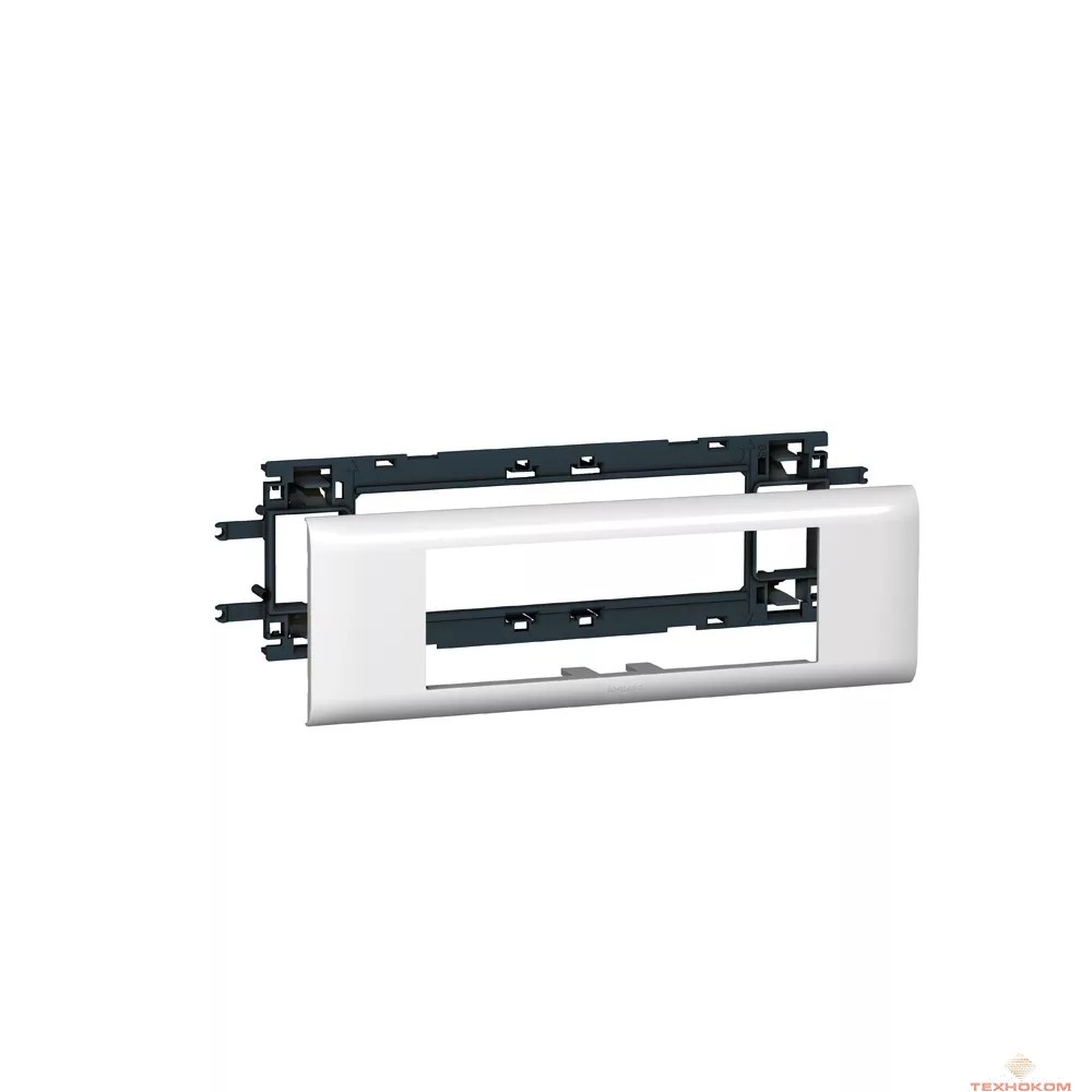Legrand 010956 Суппорт/рамка Mosaic 6 мод. для крышки 65мм