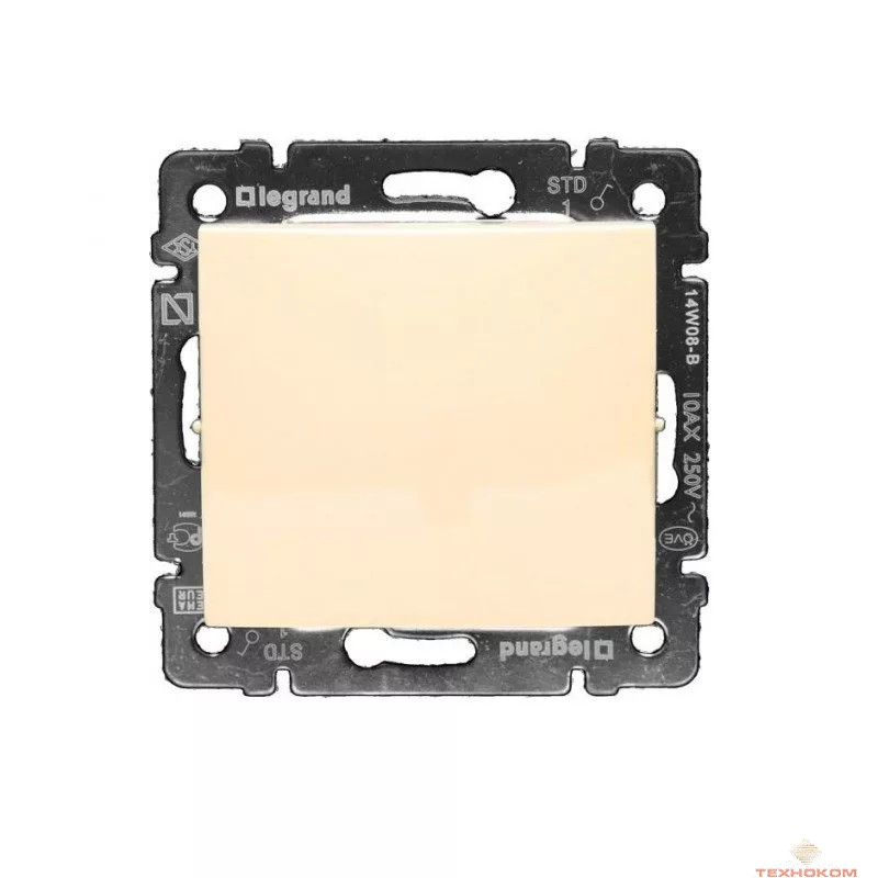 Legrand 774306 Переключатель Valena одноклавишный, на два направления 10АХ (слоновая кость)