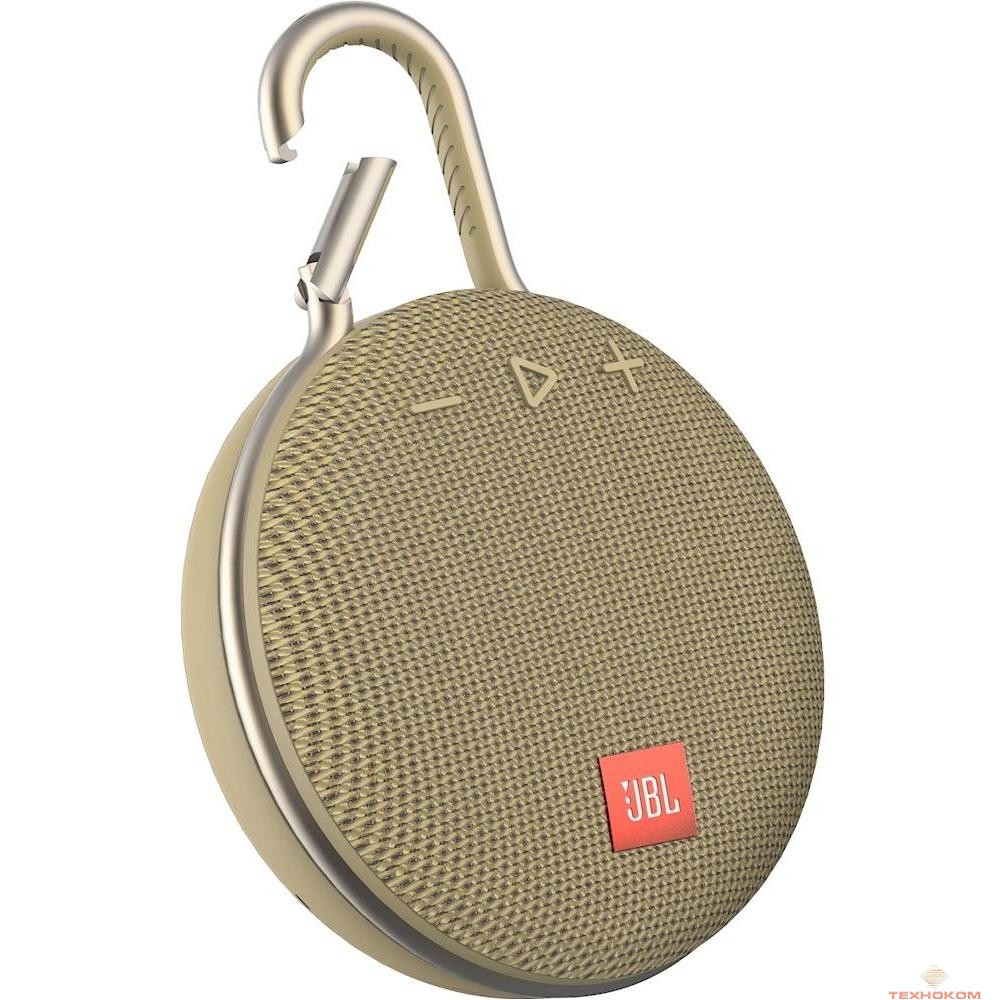 JBL Clip 3 золотистый 3.3W 1.0 BT 1000mAh (JBLCLIP3SAND)