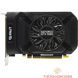 PALIT GeForce GTX1050 StormX 2G nVidia GTX1050 2048Mb 128bit GDDR5 1354/7000 DVIx1/HDMIx1/DPx1/ RTL[NE5105001841-1070F]