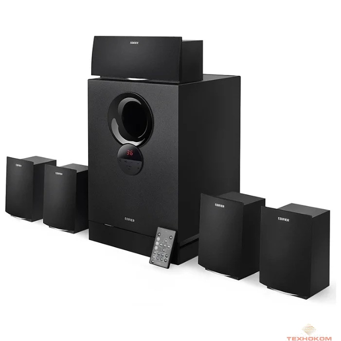 Edifier R501TIII { RMS 11W x 5 + 38W, PC, Aux, SD Card, USB }