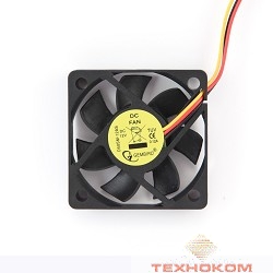 Gembird Вентилятор 50x50x10 подшипник 12V 0,13A 4500 об/мин [D50SM-12AS]