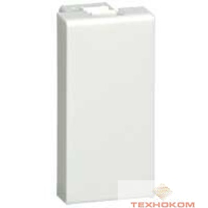 Legrand 077070 Заглушка - Программа Mosaic - 1 модуль - белая