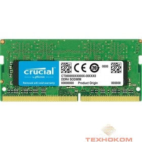 Crucial DDR4 SODIMM 4GB CT4G4SFS8266 PC4-21300, 2666MHz