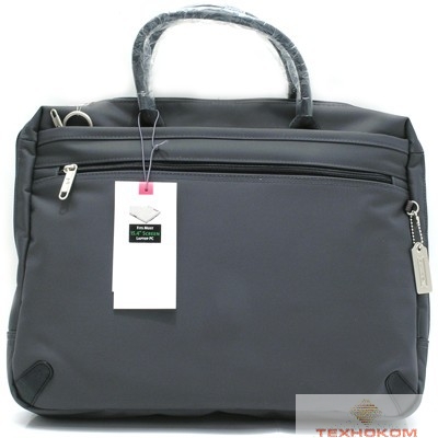 Сумка SUMDEX  NON-913GY  { нейлон,серая,до 15,6"}