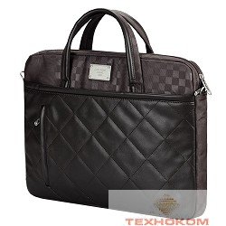 Сумка Continent CC-036 Brown {15,6-16'', коричневый, полиэстр/эко кожа}