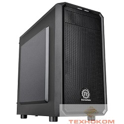 Case Tt Versa H15 черный w/o PSU mATX 4x120mm 1xUSB2.0 1xUSB3.0 audio bott PSU [CA-1D4-00S1NN-00]