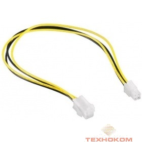 Cablexpert Удлинитель питания, ATX 4-Pin M/F, длина 0,3м (CC-PSU-7)
