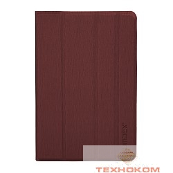 Чехол  SUMDEX TCK-705 RD { универсальный до 7-7,8",Эко кожа/Пластик,Присоски,красный}