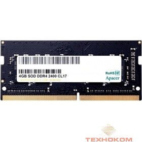 Apacer DDR4 SODIMM 4GB ES.04G2T.KFH {PC3-19200, 2400MHz}