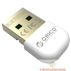 Orico BTA-403-WH  Адаптер USB Bluetooth (белый)