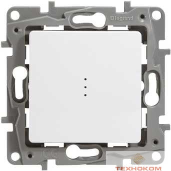 Legrand 672215 Выключатель/переключатель с подсветкой - Etika Plus - 10 A - 250 В~ - белый